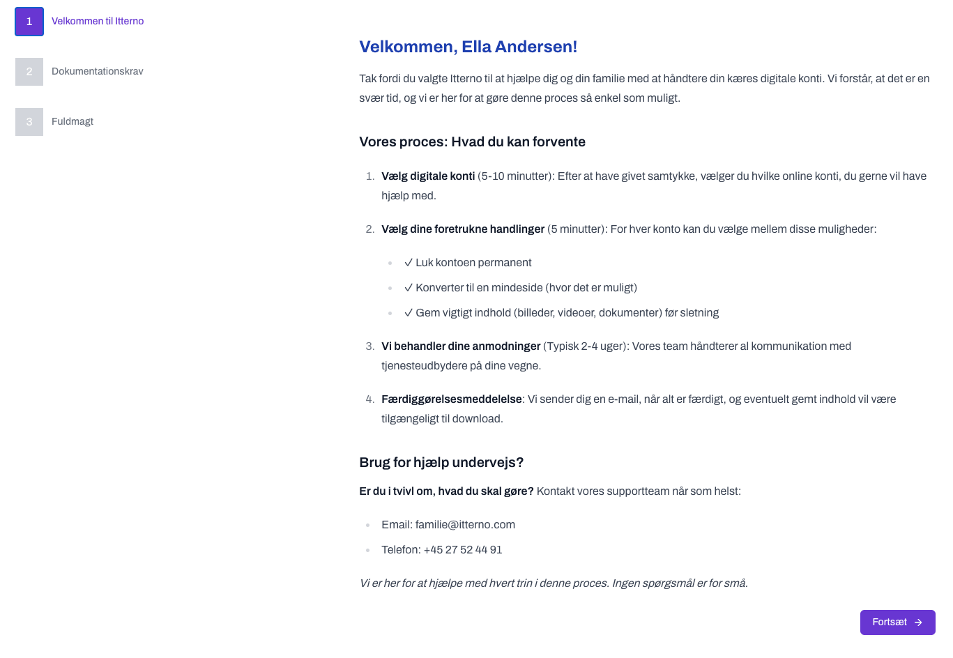 Velkommen